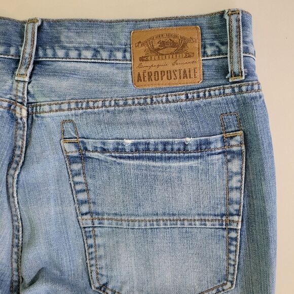 Aeropostle Men's Driggs Slim Boot Blue Jeans - Picture 10 of 16